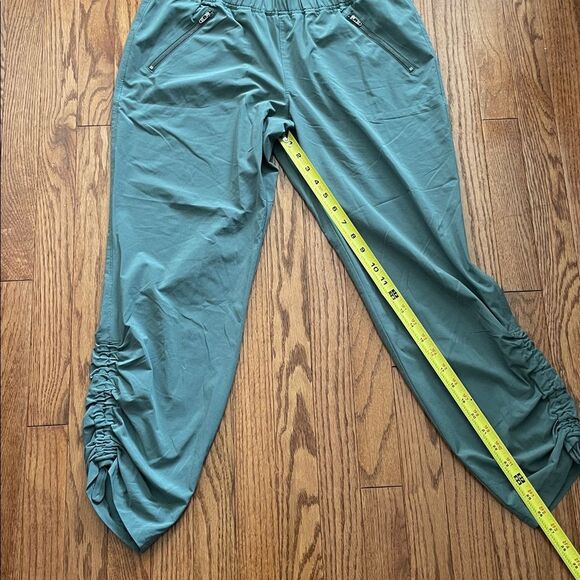 Athleta Aspire Ankle Pants Jasper Green Women’s Sz 12 - Picture 5 of 14